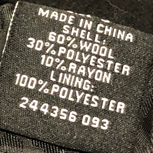 Guess Black Pea Coat - Picture 14 of 16